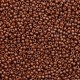 Miyuki rocailles kralen 15/0 - Duracoat opaque cognac brown 15-4492